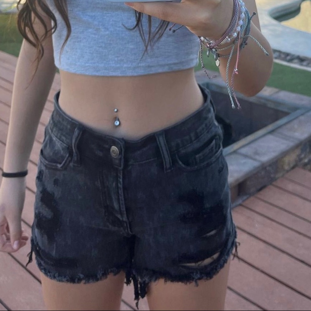 vervet jean shorts
